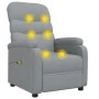 Massage-Sessel aus hellem grauem Stoff von , Elektrische Massagesessel - Ref: Foro24-348299, Preis: 193,14 €, Rabatt: %