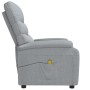Massage-Sessel aus hellem grauem Stoff von , Elektrische Massagesessel - Ref: Foro24-348299, Preis: 196,26 €, Rabatt: %