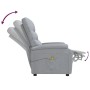 Massage-Sessel aus hellem grauem Stoff von , Elektrische Massagesessel - Ref: Foro24-348299, Preis: 196,26 €, Rabatt: %
