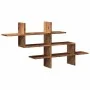 Wandregal aus gealtertem Ingenieurholz 124,5x18x60,5 cm von , Regale und Regale - Ref: Foro24-853270, Preis: 38,07 €, Rabatt: %