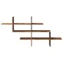 Estante de pared madera ingeniería envejecida 124,5x18x60,5 cm by , Shelves and shelves - Ref: Foro24-853270, Price: 38,09 €,...
