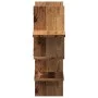 Wandregal aus gealtertem Ingenieurholz 124,5x18x60,5 cm von , Regale und Regale - Ref: Foro24-853270, Preis: 38,07 €, Rabatt: %