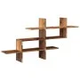 Estante de pared madera ingeniería envejecida 124,5x18x60,5 cm by , Shelves and shelves - Ref: Foro24-853270, Price: 38,09 €,...