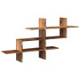 Wandregal aus gealtertem Ingenieurholz 124,5x18x60,5 cm von , Regale und Regale - Ref: Foro24-853270, Preis: 38,73 €, Rabatt: %