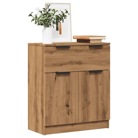 Aparador de madera de ingeniería roble artisan 60x30x70 cm von , Sideboards - Ref: Foro24-856839, Preis: 95,86 €, Rabatt: %