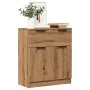 Aparador de madera de ingeniería roble artisan 60x30x70 cm by , Sideboards - Ref: Foro24-856839, Price: 91,09 €, Discount: %