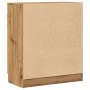 Aparador de madera de ingeniería roble artisan 60x30x70 cm by , Sideboards - Ref: Foro24-856839, Price: 91,09 €, Discount: %