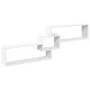 Armario de pared madera de ingeniería blanco 158x18x53 cm by , Shelves and shelves - Ref: Foro24-854814, Price: 34,21 €, Disc...