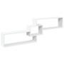 Armario de pared madera de ingeniería blanco 158x18x53 cm by , Shelves and shelves - Ref: Foro24-854814, Price: 34,71 €, Disc...