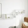 Armario de pared madera de ingeniería blanco 158x18x53 cm by , Shelves and shelves - Ref: Foro24-854814, Price: 34,21 €, Disc...