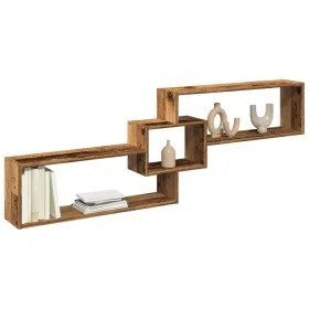 Mueble pared madera ingeniería madera envejecida 158x18x53 cm von , Regale und Regale - Ref: Foro24-854821, Preis: 32,95 €, R...
