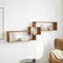 Mueble pared madera ingeniería madera envejecida 158x18x53 cm von , Regale und Regale - Ref: Foro24-854821, Preis: 32,95 €, R...
