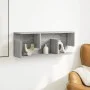 Armario de pared madera de ingeniería gris Sonoma 80x20x30 cm de , Estantes y estanterías - Ref: Foro24-854837, Precio: 30,26...
