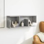 Wandschrank aus grauem Beton-Engineered-Holz 80x20x30 cm von , Regale und Regale - Ref: Foro24-854835, Preis: 29,12 €, Rabatt: %