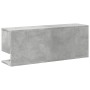 Wandschrank aus grauem Beton-Engineered-Holz 80x20x30 cm von , Regale und Regale - Ref: Foro24-854835, Preis: 29,12 €, Rabatt: %
