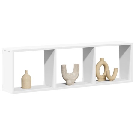 Armario de pared madera de ingeniería blanco 100x16x30 cm by , Shelves and shelves - Ref: Foro24-854868, Price: 32,17 €, Disc...