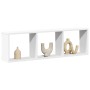 Armario de pared madera de ingeniería blanco 100x16x30 cm by , Shelves and shelves - Ref: Foro24-854868, Price: 32,17 €, Disc...