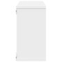 Armario de pared madera de ingeniería blanco 100x16x30 cm by , Shelves and shelves - Ref: Foro24-854868, Price: 32,17 €, Disc...