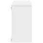 Wandschrank aus weißem Ingenieurholz 100x16x30 cm von , Regale und Regale - Ref: Foro24-854868, Preis: 31,64 €, Rabatt: %