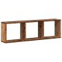 Mueble de pared madera de ingeniería envejecida 100x16x30 cm de , Estantes y estanterías - Ref: Foro24-854875, Precio: 30,93 ...