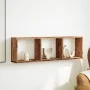 Mueble de pared madera de ingeniería envejecida 100x16x30 cm by , Shelves and shelves - Ref: Foro24-854875, Price: 29,44 €, D...