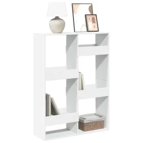 Estantería de madera de ingeniería blanca 100x33x135 cm by , Bookcases and shelves - Ref: Foro24-3309384, Price: 95,12 €, Dis...