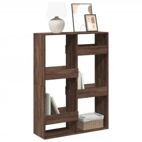 Ingenieurholzregal in Eichenbraun 100x33x135 cm von , Bücherregale und Regale - Ref: Foro24-3309390, Preis: 93,68 €, Rabatt: %