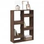 Estantería de madera de ingeniería marrón roble 100x33x135 cm de , Librerías y estanterías - Ref: Foro24-3309390, Precio: 93,...