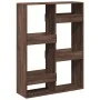 Estantería de madera de ingeniería marrón roble 100x33x135 cm de , Librerías y estanterías - Ref: Foro24-3309390, Precio: 93,...
