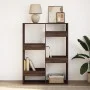 Estantería de madera de ingeniería marrón roble 100x33x135 cm de , Librerías y estanterías - Ref: Foro24-3309390, Precio: 93,...