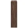 Estantería de madera de ingeniería marrón roble 100x33x135 cm de , Librerías y estanterías - Ref: Foro24-3309390, Precio: 93,...