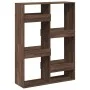 Estantería de madera de ingeniería marrón roble 100x33x135 cm de , Librerías y estanterías - Ref: Foro24-3309390, Precio: 93,...