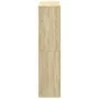Estantería de madera de ingeniería roble Sonoma 100x33x135 cm by , Bookcases and shelves - Ref: Foro24-3309386, Price: 91,23 ...