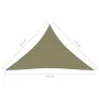 Triangle sail awning beige Oxford fabric 3.5x3.5x4.9 m by vidaXL, Umbrellas - Ref: Foro24-135175, Price: 31,86 €, Discount: %