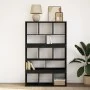 Estantería de madera de ingeniería negra 100x33x156,5 cm de , Librerías y estanterías - Ref: Foro24-3309367, Precio: 117,18 €...
