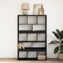 Estantería de madera de ingeniería negra 100x33x156,5 cm by , Bookcases and shelves - Ref: Foro24-3309367, Price: 118,57 €, D...