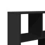 Estantería de madera de ingeniería negra 100x33x156,5 cm de , Librerías y estanterías - Ref: Foro24-3309367, Precio: 117,18 €...