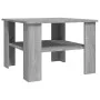 Graue Sonoma-Sperrholz-Couchtisch 60x60x42 cm von , Couchtisch - Ref: Foro24-815265, Preis: 48,99 €, Rabatt: %