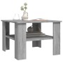 Mesa de centro de madera contrachapada gris Sonoma 60x60x42 cm de , Mesas de centro - Ref: Foro24-815265, Precio: 49,73 €, De...
