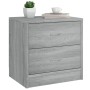 Nachttisch aus grauem Sonoma-Ingenieurholz 40x30x40 cm. von , Nachttische - Ref: Foro24-815407, Preis: 46,46 €, Rabatt: %