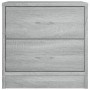 Nachttisch aus grauem Sonoma-Ingenieurholz 40x30x40 cm. von , Nachttische - Ref: Foro24-815407, Preis: 46,46 €, Rabatt: %