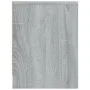 Bedside table made of gray Sonoma engineered wood, 40x30x40 cm. by , Nightstands - Ref: Foro24-815407, Price: 45,69 €, Discou...