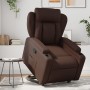 Sillón reclinable elevable cuero sintético marrón | Foro24.es | Tu tienda online para hogar, jardín y más Foro24.es
