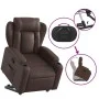 Reclining and lift synthetic leather armchair in brown. by , Armchairs - Ref: Foro24-3204546, Price: 287,10 €, Discount: %