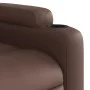 Reclining and lift synthetic leather armchair in brown. by , Armchairs - Ref: Foro24-3204546, Price: 287,10 €, Discount: %