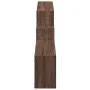 Wandschrank aus braunem Eichenfurnierholz 158x18x53 cm von , Regale und Regale - Ref: Foro24-854820, Preis: 39,64 €, Rabatt: %