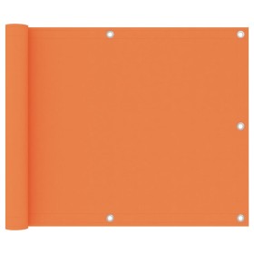 Balkonmarkise orangefarbenes Oxford-Gewebe 75x500 cm von vidaXL, Sonnenschirme - Ref: Foro24-135046, Preis: 22,64 €, Rabatt: %
