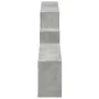 Engineered wood gray concrete wall cabinet 158x18x53 cm by , Shelves and shelves - Ref: Foro24-854817, Price: 31,12 €, Discou...