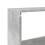 Engineered wood gray concrete wall cabinet 158x18x53 cm by , Shelves and shelves - Ref: Foro24-854817, Price: 31,12 €, Discou...