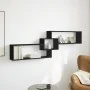 Armario de pared madera de ingeniería negro 158x18x53 cm de , Estantes y estanterías - Ref: Foro24-854815, Precio: 39,93 €, D...